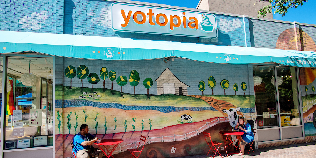 Yotopia frozen yogurt