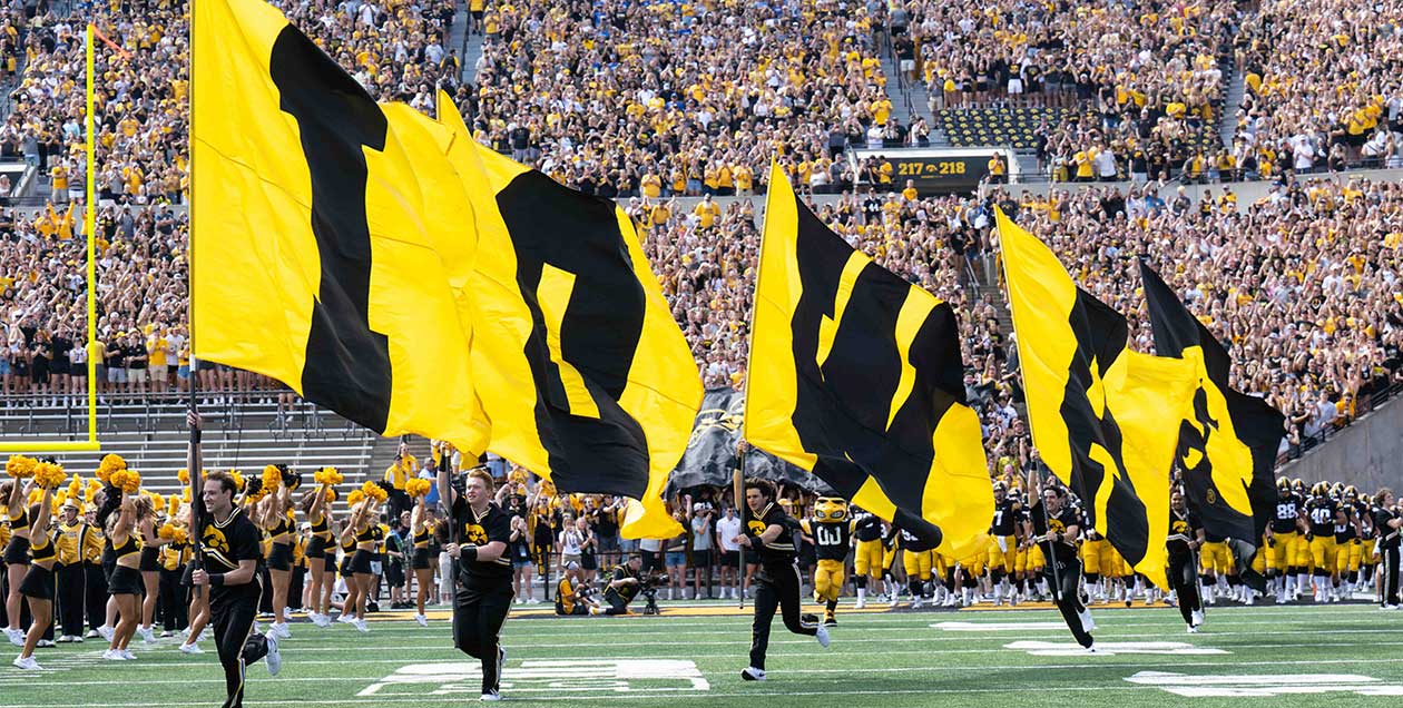 Iowa Football Game