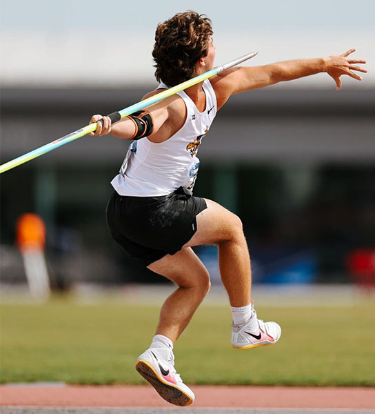 Mike Stein at a meet